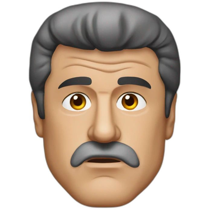 sylvester stallone serious cartoon wearing shirt emoji