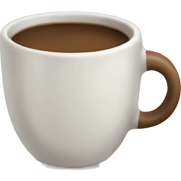 diary hand coffee emoji