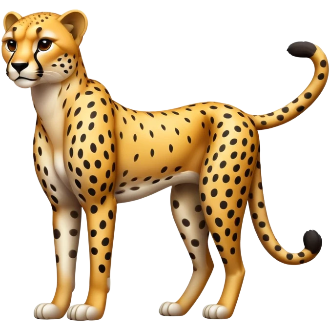 Cheetah  hart ￼ emoji