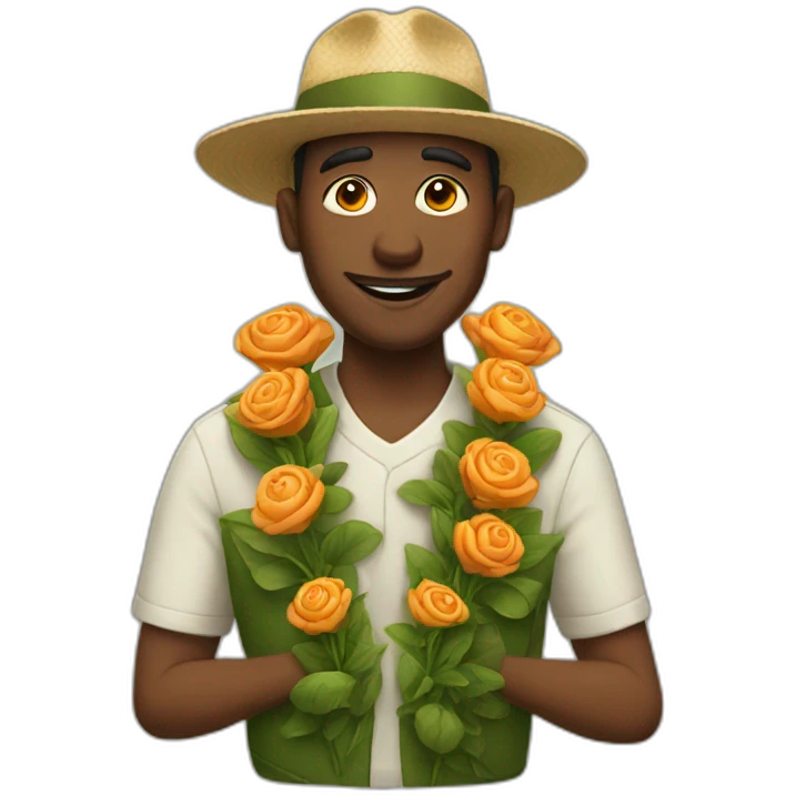 flower man emoji