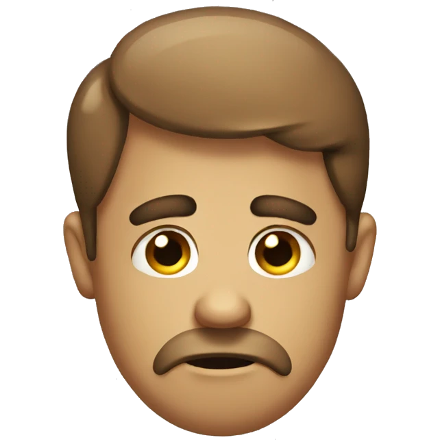 Sad poop  emoji