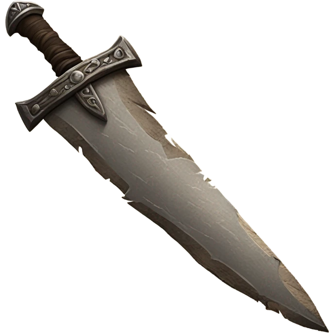 Broken Wooden sword emoji