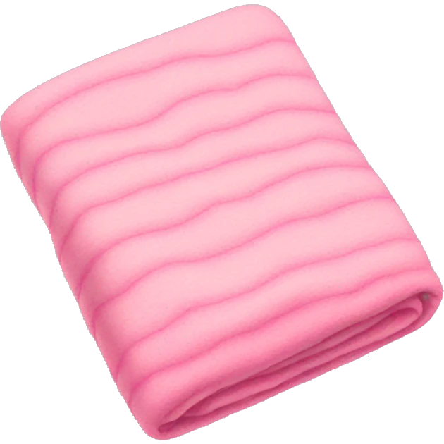 Pink blanket emoji