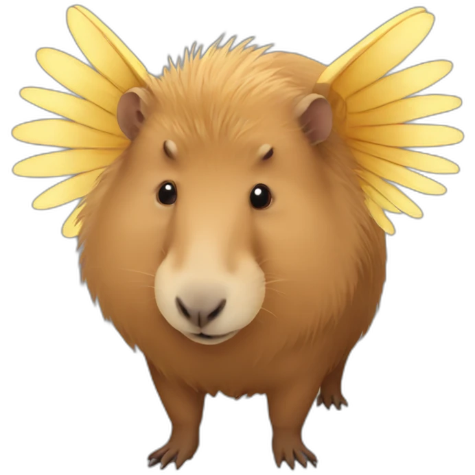 capybara with wings emoji