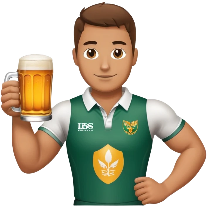 Enjoying watching Rugby leauge  emoji