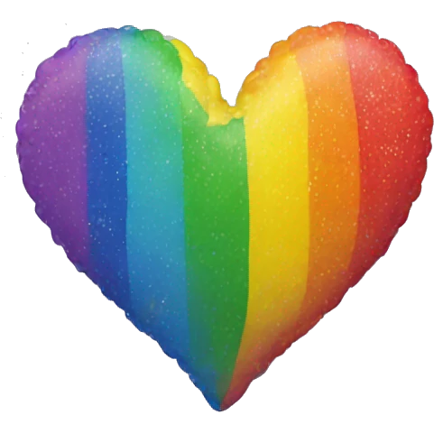 rainbow heart emoji