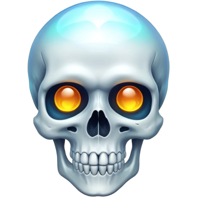 skull with aura emoji