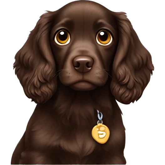 puppy Boykin spaniel emoji