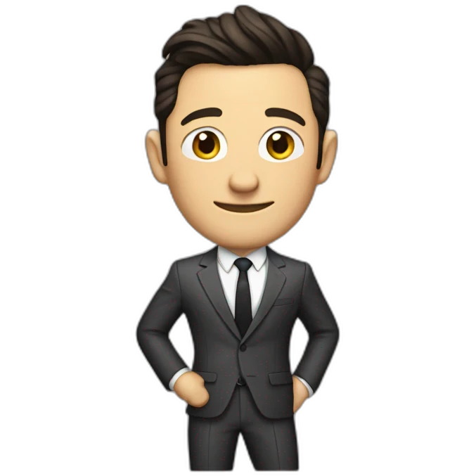 Joseph Gordon levitt suit emoji
