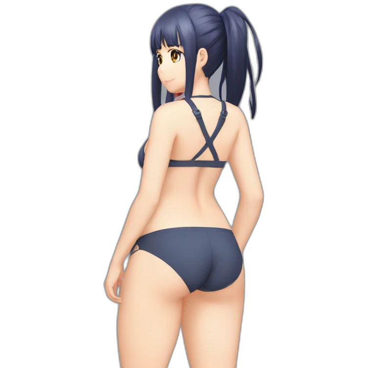 hinata hyuga full body pawg micro bikini back focus emoji