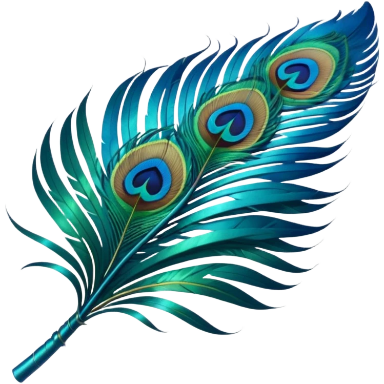 Devine Peacock feather emoji