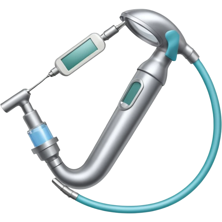 Laryngoscope Mac or Miller in anesthesia  emoji
