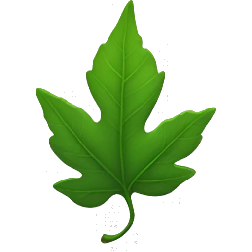 leaves emoji