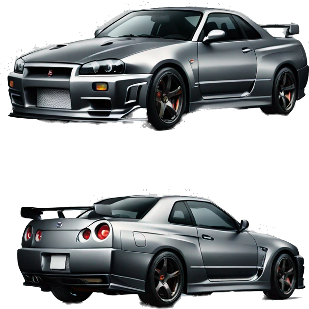 nissan gtr r34 emoji