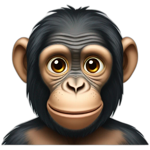 Chimpanzee emoji
