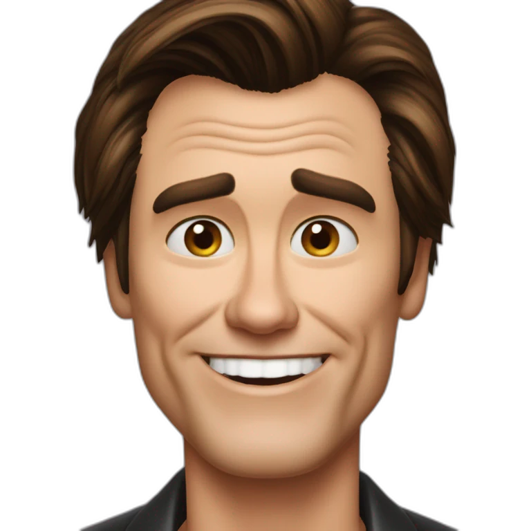 Jim Carrey amoureux emoji