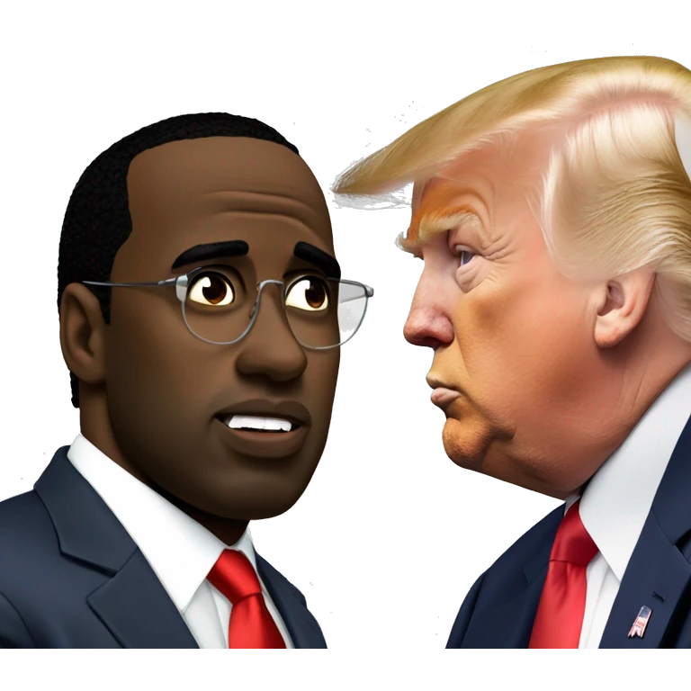 P Diddy com o Trump emoji