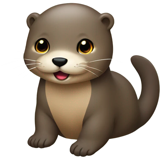 korean holiday otter emoji