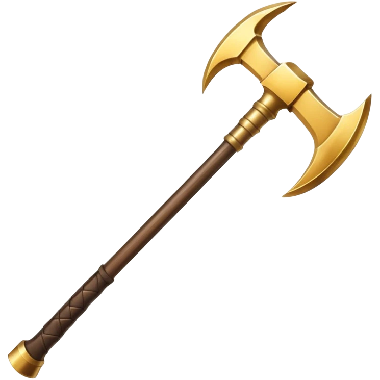 golden Battleaxe emoji