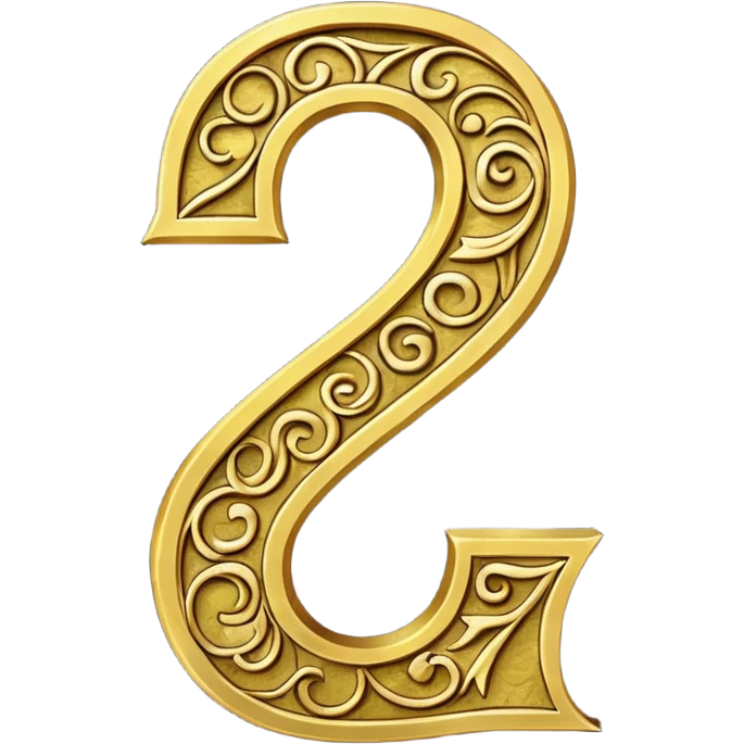 number seven on catholic gothic painting emoji