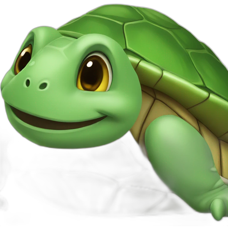 Chat sur tortue emoji