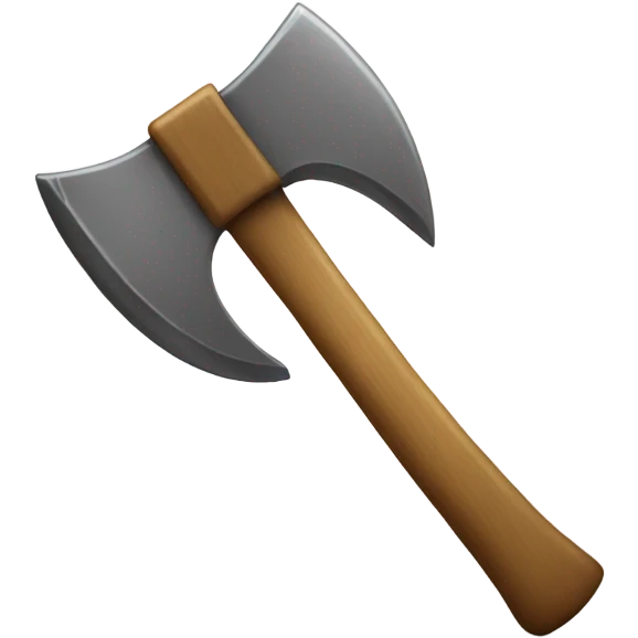 toy axe emoji