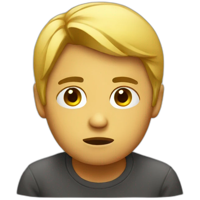EMOJI TRISTE emoji