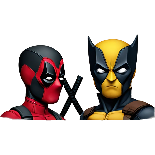 Deadpool and wolverine emoji