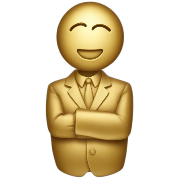golden-linkedin-logo emoji