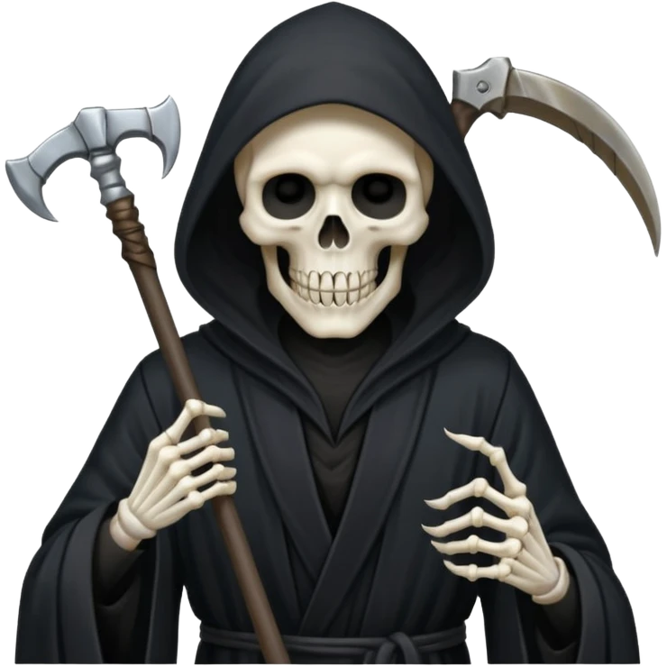 Grim reaper with site emoji