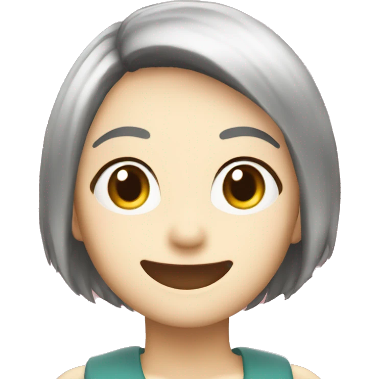 Nana osaki smiling  emoji