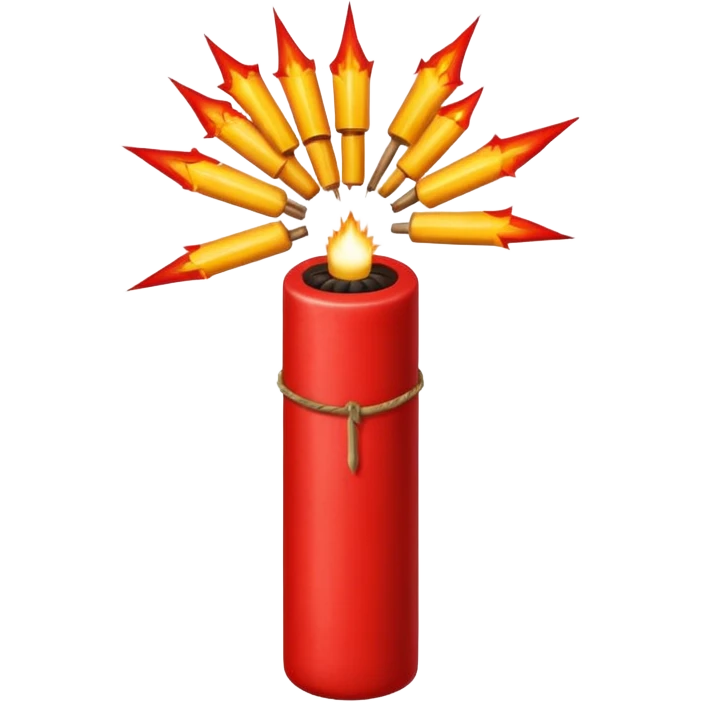 V for vendetta fire cracker emoji