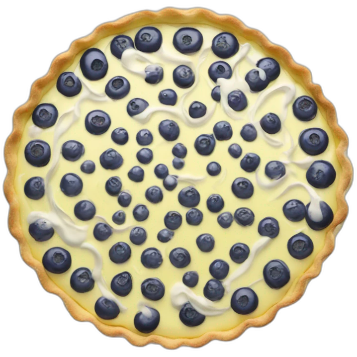 Tarte au citron meringuée emoji