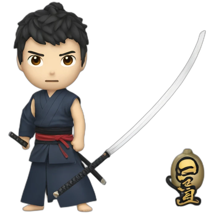 Isshin-Ashina avec katana emoji