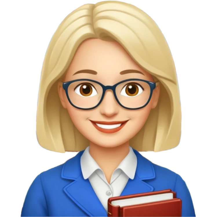 Я - российский умный, весёлый, добрый библиотекарь emoji