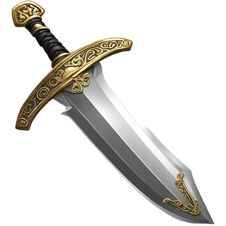 hanging sword
 emoji