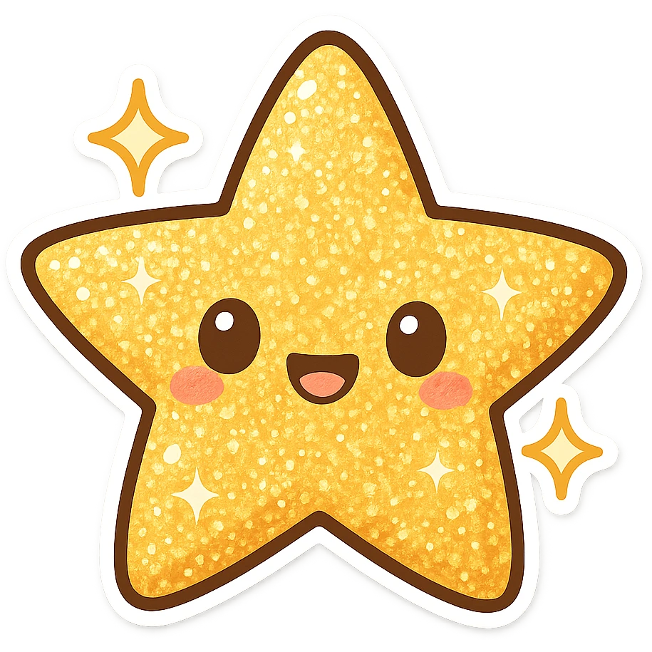glitter object emoji