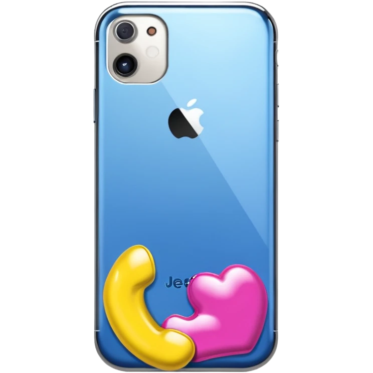 jeff koonz style cell phone emoji