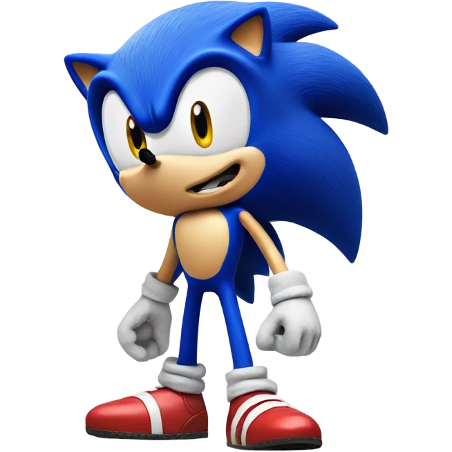 Sonic the hedgehog  emoji