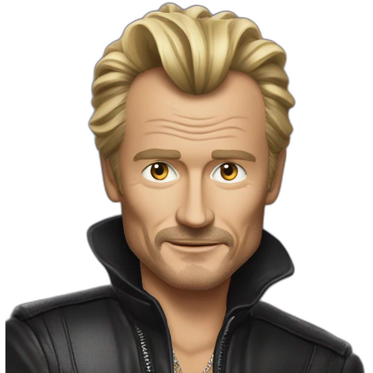 Jonnhy Hallyday emoji