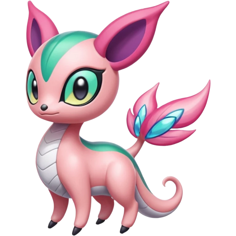  Exotic Meloetta-Palkia-Kirby-Amaura-Fakémon-creature-hybrid emoji