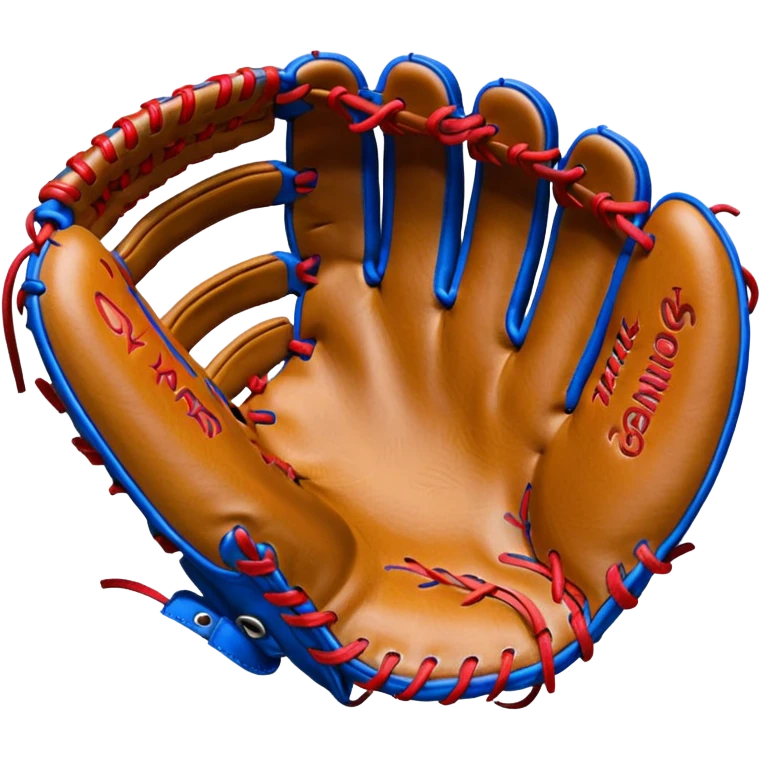 baseball glove (#00A3E0) and red (#F9423A) emoji