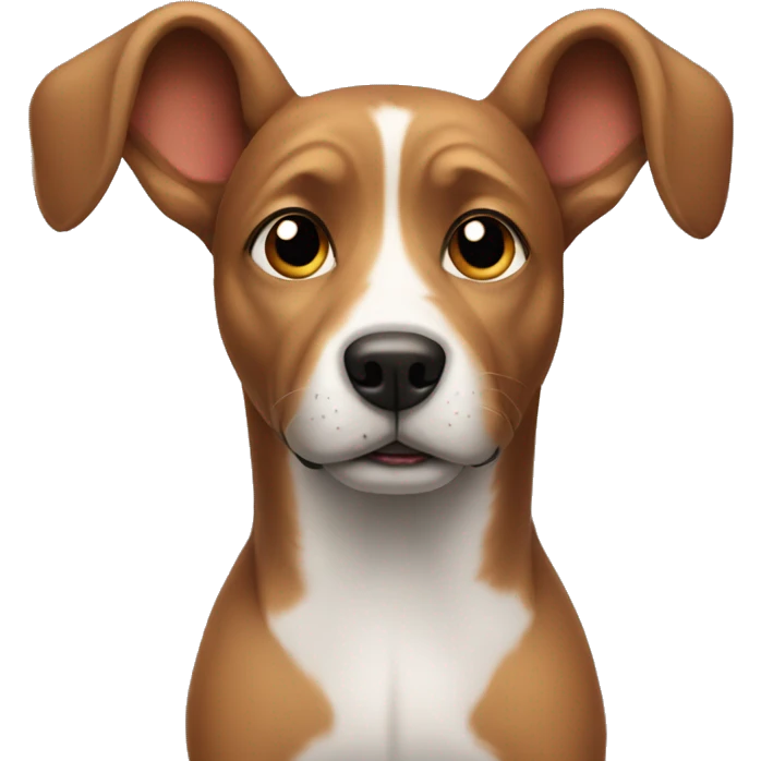 Dog with big ears emoji