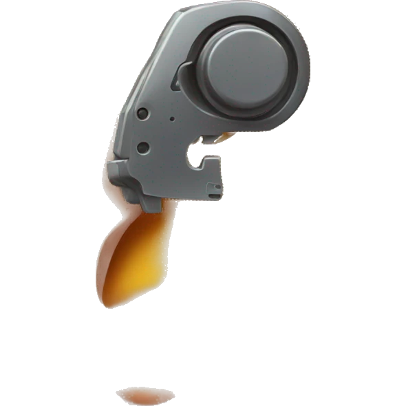 Close up of an ear with soundwave coming toward the ear emoji