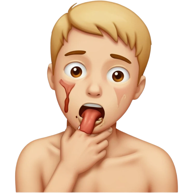 person choking emoji