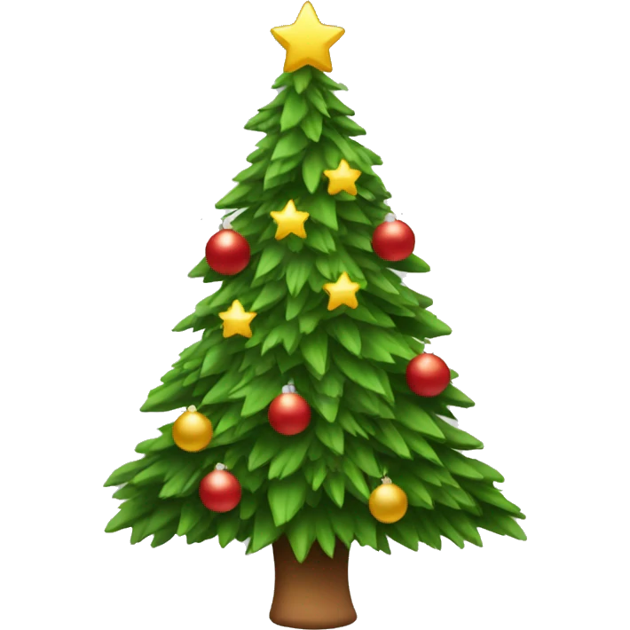Christmas tree emoji