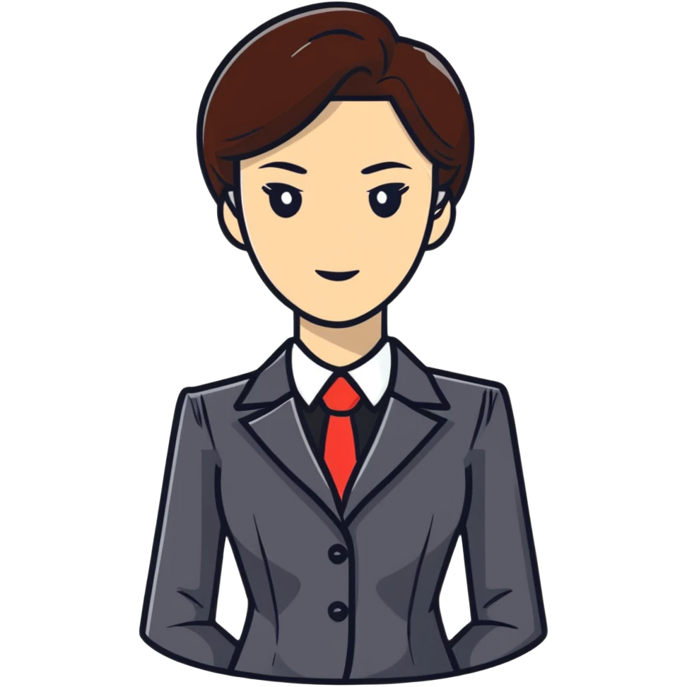 businesswoman in office attire emoji