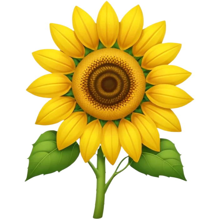 Sunflower yellow  emoji