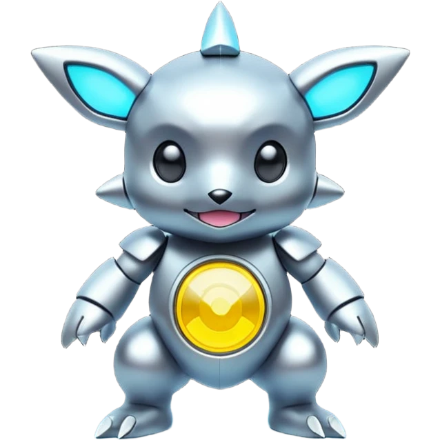 tiny cyber pokemon full body emoji