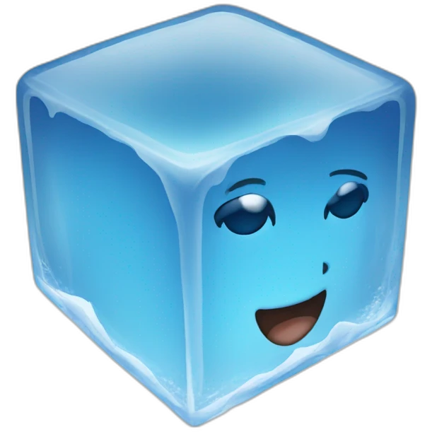 Ice cube emoji